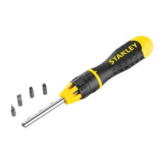 Stanley Multibit Ratchet Screwdriver & 10 Bits