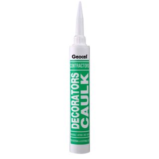 Geocel Contractors White Decorators Caulk 380ml