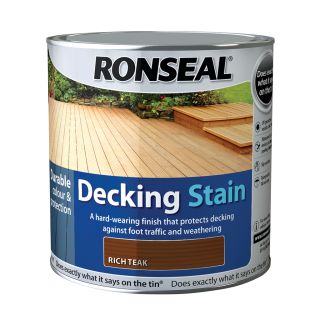 Ronseal Ultimate Protection Rich Teak Decking Stain 2.5L