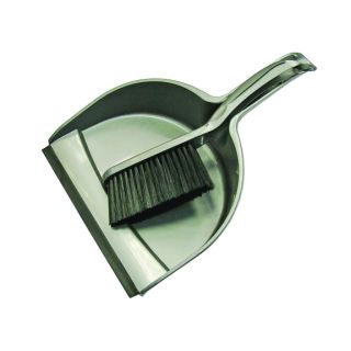 Faithfull Plastic Dustpan & Brush Set