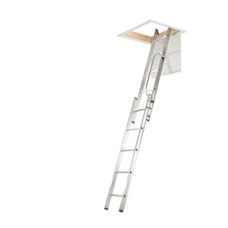 Werner Loft Ladder with Handrail