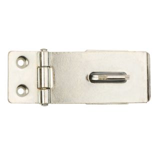 Dale Hardware Bright Zinc Plated Hasp & Staple