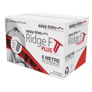 Easy Trim Ridge F Plus 6m Dryfix Ridge Kit