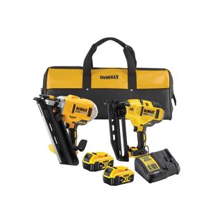 DeWalt Twin Nailer Kit 18V 2 x 5.0Ah Li-ion