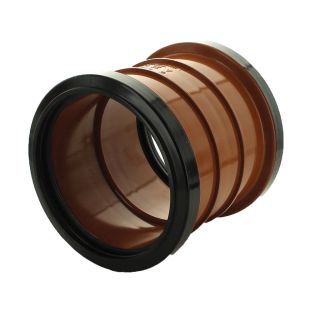 Brett Martin 110mm Underground Drainage Double Socket Pipe Coupling