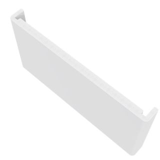 Freefoam White Magnum Square Leg Fascia 150mm