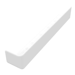 Freefoam White Plain Fascia Corner 300mm