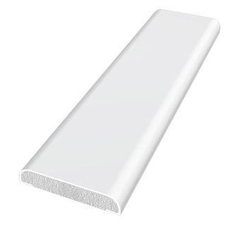 Freefoam White 'D' Section Window Trim 28mm