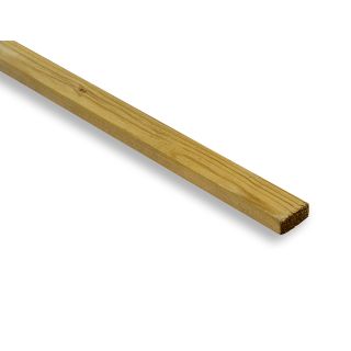 Treated PAR E4E Green Landscape Batten 15 x 33mm