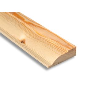 Ovolo Hillreed Pattern Architrave 25 x 75mm 70% PEFC Certified
