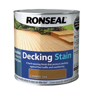 Ronseal Decking Country Oak Stain 2.5L