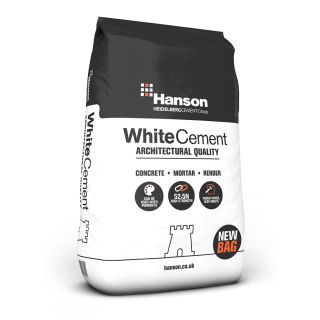Hanson White Portland Cement 25Kg