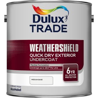 Dulux Trade Weathershield Medium Base Undercoat 1L