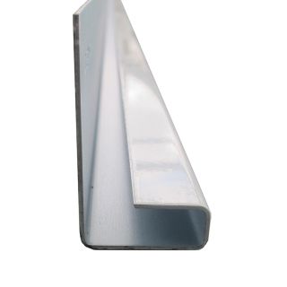 Marley Eternit Slate Grey Aluminium End Profile 3m