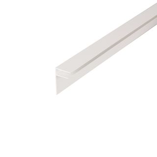 Corotherm White 10mm PVC Side Flashing 4000mm