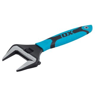 OX Pro Series Adjustable Wrench Extra Wide Jaw 300mm