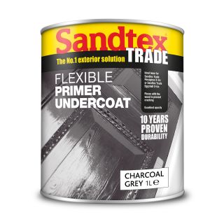 Sandtex Trade Flexible Charcoal Grey Primer & Undercoat 1L