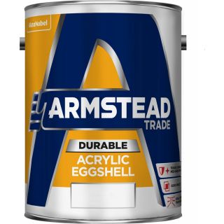 Armstead Trade Durable Acrylic Eggshell Pastel Base Paint 5L