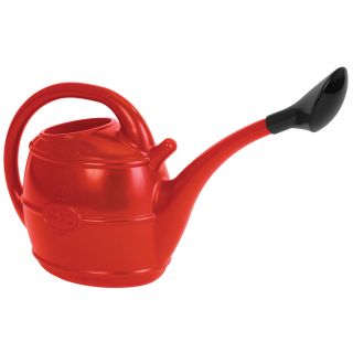 Red Watering Can with Rose 5L