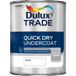 Dulux Trade Quick Dry White Undercoat 1L