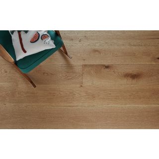 Ted Todd Engineered Oak Brushed and Oiled Almond Wide Plank Flooring 1900 x 190 x 14mm Pack (2.888m² per pack)