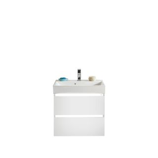 Highlife Jura Gloss White Draw Cabinet with LED 600mm