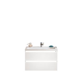 Highlife Jura Gloss White Draw Cabinet with LED 800mm