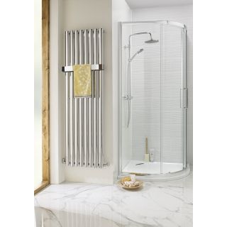 Highlife Lomond White Vertical Towel Radiator 480 x 1600mm