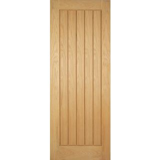 LPD Oak Mexicano Unfinished Internal Door 1981 x 838mm