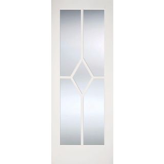 LPD White Reims Glazed Primed Internal Door 1981 x 686mm
