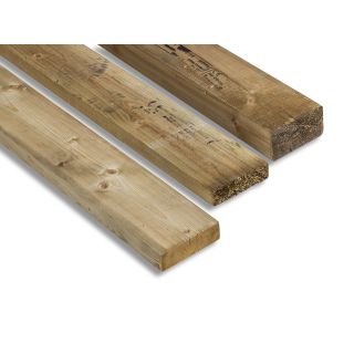 Sawn Treated Carcassing Timber C24 47 x 250mm (Fin. Size: 44 x 245mm) 70% PEFC Certified