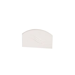 Corotherm White 10-16mm Glazing Bar End Cap