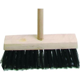 Faithfull Broom PVC Head complete with Handle 325mm